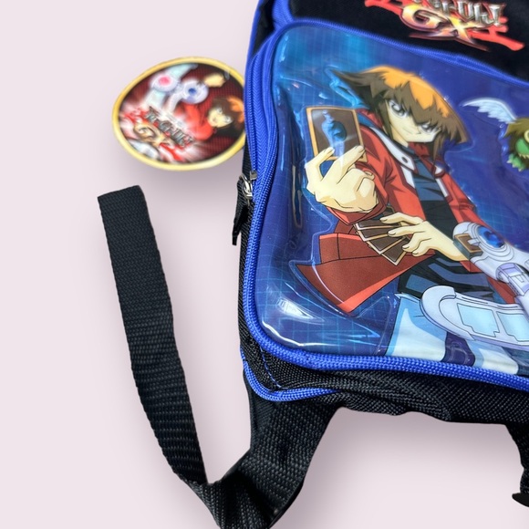 NWT 2006 Yu-Gi-Oh GX Anime Kids Small/Mini Backpack With Water Bottle Kuriboh - Picture 3 of 9